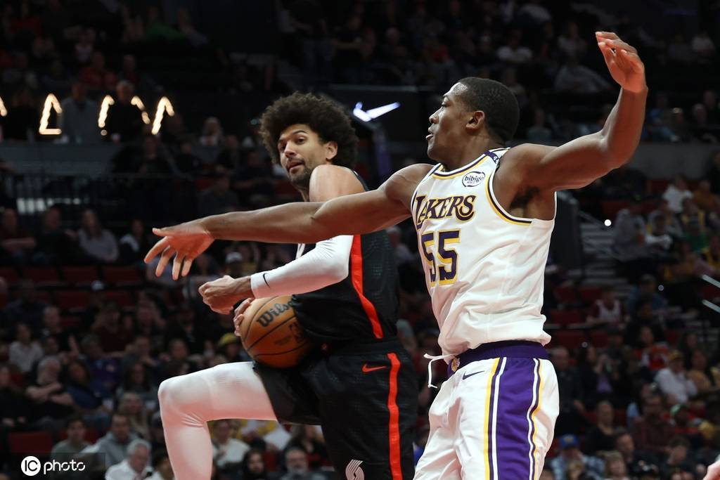 班顿23分詹姆斯东契奇缺阵 湖人负开拓者坐稳西部第三